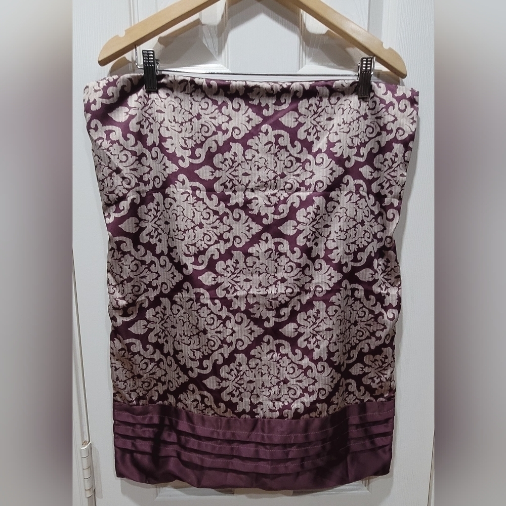 Standard Mauve Burgundy Pillowcases (2) Boho
